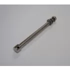 Kerék tengely, hátsó, 180 mm, korrózióálló, polírozott, Jawa 555