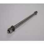 Kerék tengely, hátsó, 180 mm, korrózióálló, polírozott, Jawa 555