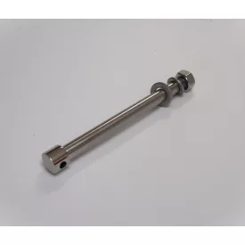   Kerék tengely első, 155 mm, korrózióálló, polírozott, Jawa 555