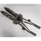 Kipufogódobok, csiszolatlan, Jawa 250/350 Libenak