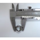 Alacsony anya lábtartóhoz, M10x1 mm, galvanizált, Jawa, ČZ