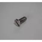 Csavar, vezérmű fogaskerék fedélhez, M6x16, korrózióálló, acél/polírozott, Jawa 500 OHC