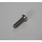 Csavar, vezérműhajtó fogaskerék fedélhez, M6x20, korrózióálló, acél/polírozott, Jawa 500 OHC