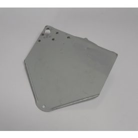   Hátsó rendszámtábla tartó, fémtiszta, felületkezeletlen, ČZ 98, 125 A