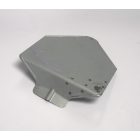 Hátsó rendszámtábla tartó, fémtiszta, felületkezeletlen, ČZ 98, 125 A