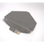 Hátsó rendszámtábla tartó, fémtiszta, felületkezeletlen, ČZ 175-500