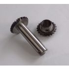 Vezérműtengely meghajtó lánckerék, kúpos + vezérműtengely meghajtó lánckerék, kúpos, alsó, Jawa 500 OHC 01, 02