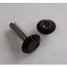 Vezérműtengely meghajtó lánckerék, kúpos + vezérműtengely meghajtó lánckerék, kúpos, alsó, Jawa 500 OHC 01, 02