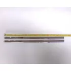 Szalag benzintankra, 2 db, furattal, krómozott, ČZ 501/502/505