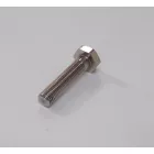 Csavar M8x1x35, korrózióálló acél, polírozott, 14 mm laptáv, Jawa Perak, OHC