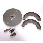 Fékfedél komplett, első, Jawa 500 OHC 00, 01