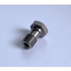 Olajvezető csavar, kis furatos, M12x1,5x20, korrózióálló acél, nem polírozott, Jawa 500 OHC