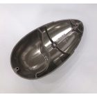 Gyújtás oldali fedél (jobb), kémiailag polírozott, eredeti, Jawa 250 typ 353 Kyvacka