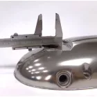 Gyújtás oldali fedél (bal), kémiailag polírozott, eredeti, ČZ 125-175