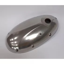   Gyújtás oldali fedél (bal), kémiailag polírozott, eredeti, ČZ 125-175