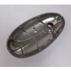 Gyújtás oldali fedél (bal), kémiailag polírozott, eredeti, ČZ 125-175