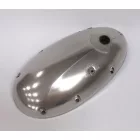 Gyújtás oldali fedél (bal), kémiailag polírozott, eredeti, ČZ 125-175