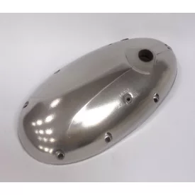   Gyújtás oldali fedél (bal), kémiailag polírozott, eredeti, ČZ 125-175