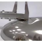 Gyújtás oldali fedél (bal), kémiailag polírozott, eredeti, ČZ 125-175