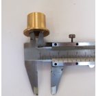 Persely, váltótengelyhez, zárt, bronz, Jawa 500 OHC