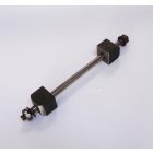 Motorblokk tartó darabjai, csavarral, felületkezelés nélkül, ČZ 175, 250