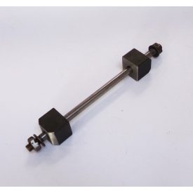   Motorblokk tartó darabjai, csavarral, felületkezelés nélkül, ČZ 175, 250