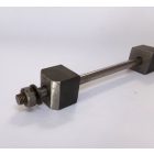 Motorblokk tartó darabjai, csavarral, felületkezelés nélkül, ČZ 175, 250