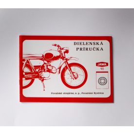   Workshop kézikönyv, Jawa 90 - Szlovák nyelven, A5 formátum, 45 oldal