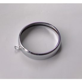   Fényszórókeret üveghez, 122 mm, krómozott, Jawa Robot, ČZ 98