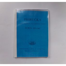   Kézikönyv, Jawa 250 Special - Cseh nyelven,, A4 formátum, 53 oldal