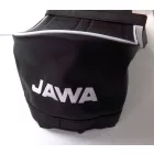 Üléshuzat, fekete fehér csíkkal, Jawa logóval, Jawa 634