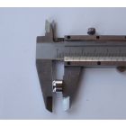 Alátét alsó fényszórócsavarhoz, 5 mm, krómozott, Jawa, ČZ