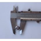 Alátét alsó fényszórócsavarhoz, 5 mm, krómozott, Jawa, ČZ