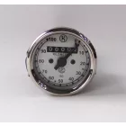 Kilométeróra, 0-100 km/h, lemez ezüst-fekete, K, ČZ 150 C