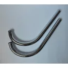 Kipufogókönyök, halfarkú kipufogóhoz, krómozott, DUELLS, Jawa 250 typ, 353 Kyvacka