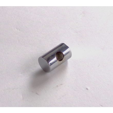 Fékbowden dió, 20x12 mm, furat 6 mm, krómozott, Jawa , ČZ