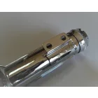 Kipufogó dob + könyök, krómozott, készlet, Jawa 250 typ 353 Kyvacka ( DUELLS )