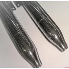 Kipufogó dob + könyök, krómozott, készlet, Jawa-ČZ 175 typ 356 ( DUELLS )