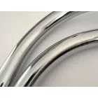 Kipufogó dob + könyök, krómozott, készlet, Jawa 350 typ 354 Kyvacka, typ 360 Panelka ( DUELLS )