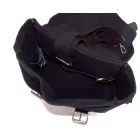 Oldaltáska készlet, tartóval, fekete, Jawa 300 CL