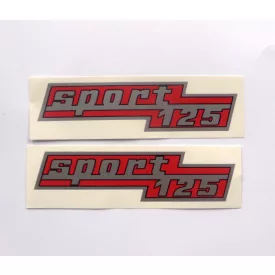 Matrica, ČZ Sport 125, 133 x 33 mm, 2 db, matt