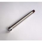 Kerék tengely, első, 175/163 mm, króm, Jawa 250/350 Kyvacka, Panelka