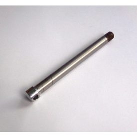   Kerék tengely, első, 175/163 mm, króm, Jawa 250/350 Kyvacka, Panelka