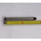 Kerék tengely, első, 175/163 mm, króm, Jawa 250/350 Kyvacka, Panelka