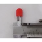 Szelepsapka, műanyag, piros, Jawa, ČZ