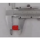 Szelepsapka, műanyag, piros, Jawa, ČZ