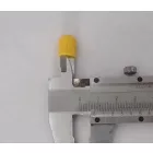 Szelepsapka, műanyag, sárga, Jawa, ČZ