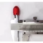 Szelepsapka, alumínium, piros, Jawa, ČZ