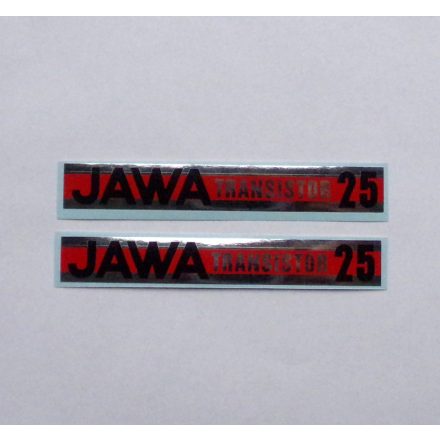 Matricák JAWA TRANSISTOR 25