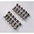 Kerék csavarok, M10, korrózióálló acél/polírozott, ČZ 501/502